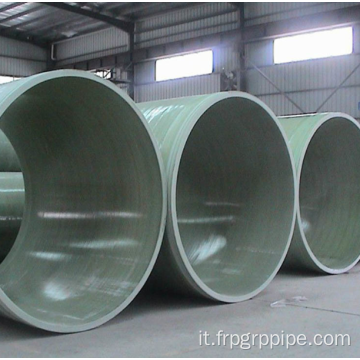 Tubo di plastica rinforzato in vetrofibra frp tubo d&#39;acqua GRP